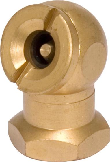 Imagem de Bico para encher pneu simples 1/4" npt latão - Vonder