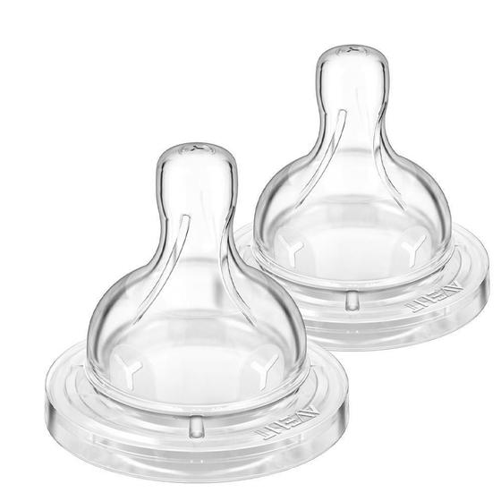 Imagem de Bico Para Mamadeira Classic +6M Espessos C/2 Philips Avent