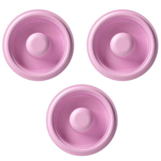 Imagem de Bicos de Silicone para Bomba de Mama Yeabetter - Compatíveis com Elvie Stride (Pacote com 3)