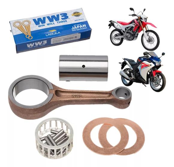 Imagem de Biela Crf 250l Cbr 250r Ww3 Original Honda Completa