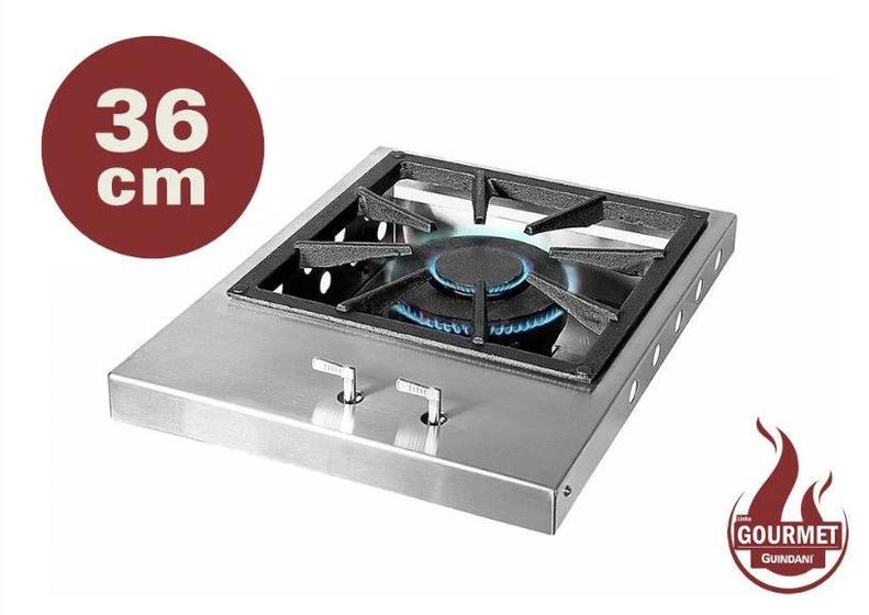 Imagem de Bifeteira Cooktop Gourmet Guindani 36cm Inox 304 Escovado