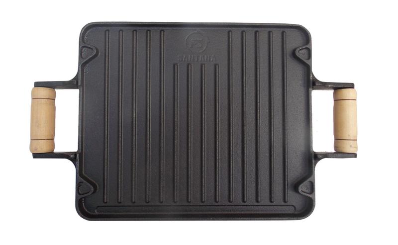 Bifeteira Ferro Fundido Dupla Face 28x24 cm FS 10.3.3 Santana Menor preço em Bifeteira Ferro Fundido Dupla Face 28x24 cm FS 10.3.3 Santana