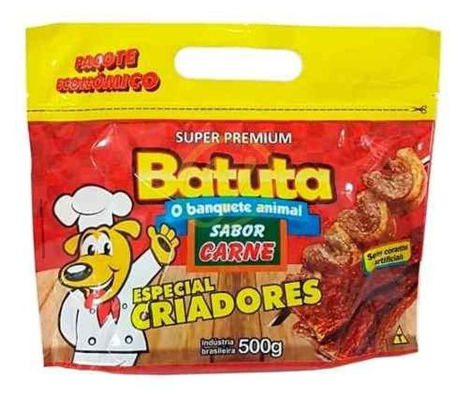 Imagem de Bifinho De Carne Super Premium Para Cães 500g Criadores - Batuta