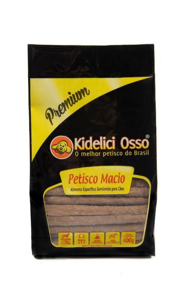 Imagem de Bifinho Macio Palito - Kidelici Osso - Sabor Bacon - 400G