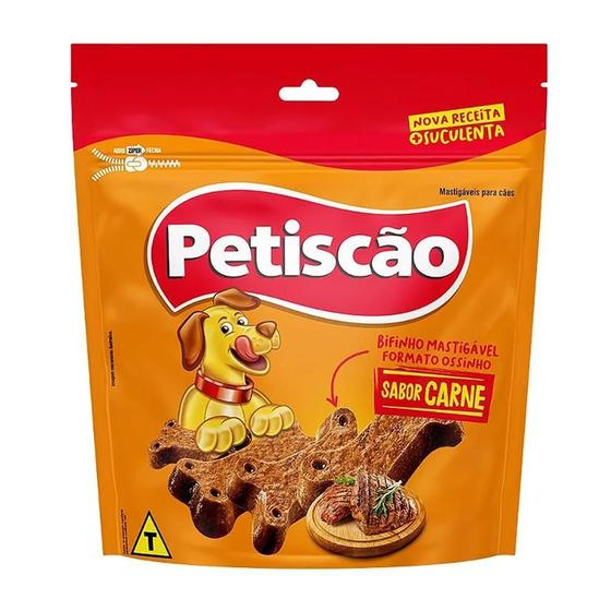 Imagem de Bifinho Mastigável Petisquinho Para Cães Sabor Carne 500G