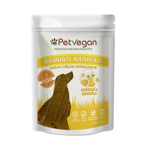 Imagem de Bifinho Natural PetVegan - Maracujá & Camomila GLÚTEN FREE - Petisco Pet Macio