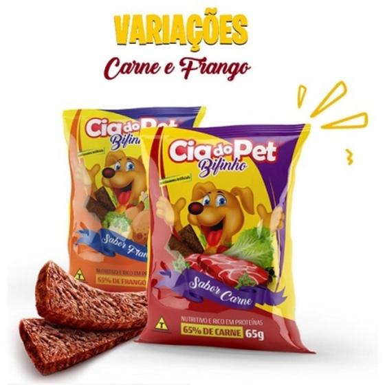 Imagem de Bifinho tira sabor carne 400gr cia do pet