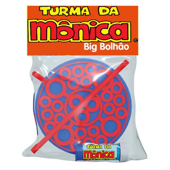 Imagem de Big Bolhão Turma Da Mônica Com Refil 60ml Brasilflex