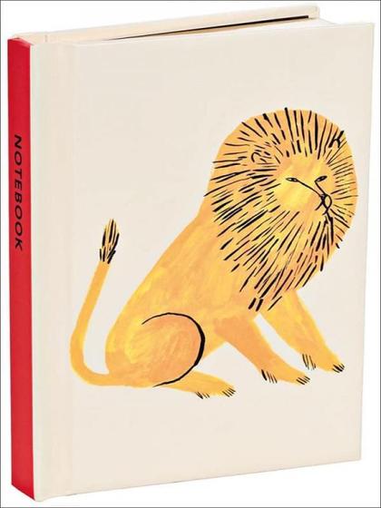 Imagem de Big cat lion mini notebook - 8,90x12,70