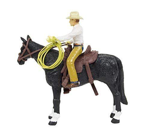 Imagem de Big Country Toys Cowboy - Escala 1:20 - Pintado à Mão - Brinquedos de Fazenda - Estatuetas de Rodeio