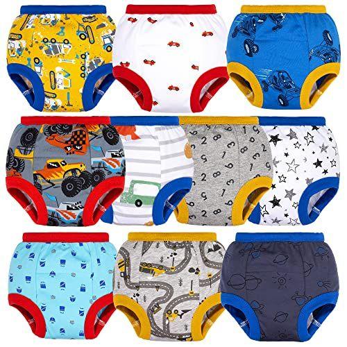 Imagem de BIG ELEPHANT Toddler Potty Calças de treinamento Baby Boys Underwear, 2T