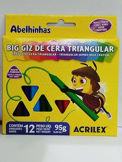 Imagem de Big Giz Triangular Com 12 Sem Cor Acrilex