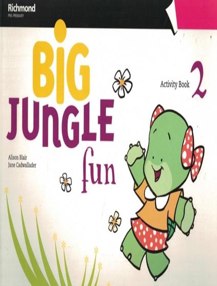 Imagem de Big jungle fun 2 activity book - RICHMOND DIDATICO UK (MODERNA)