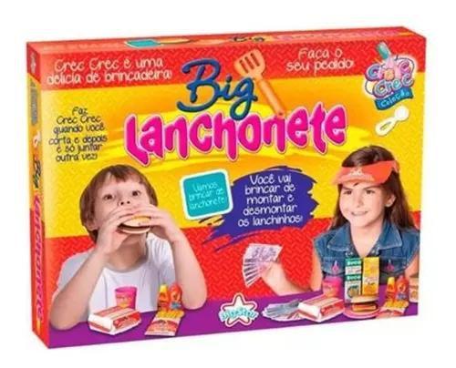 Imagem de Big Lanchonete Big Star Crec Crec Brinquedo De Montar Lanche