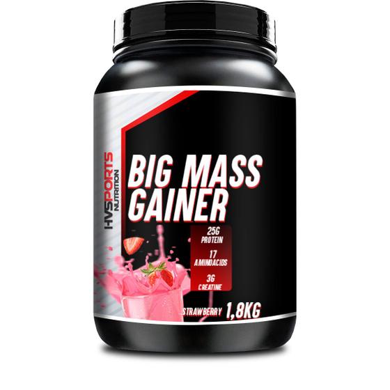 Imagem de Big Mass Gainer Hipercalórico 1,8Kg - Hvsports