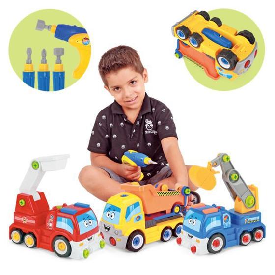 Imagem de Big X Truck Caminhão Sortidos Ferramentas Xplast Homeplay