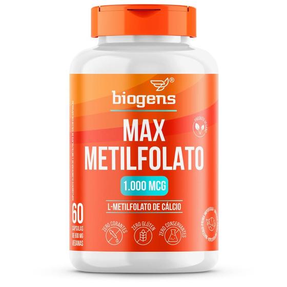 Imagem de Bigens max metilfolato 1000mcg 60 caps 