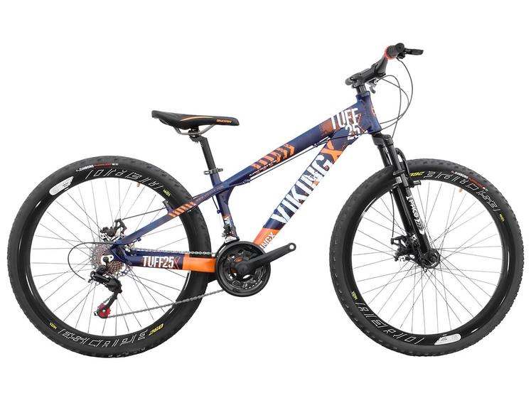 Imagem de Bike Aro 26 VikingX Tuff-25 24v Freio Hidráulico Susp Aro 29