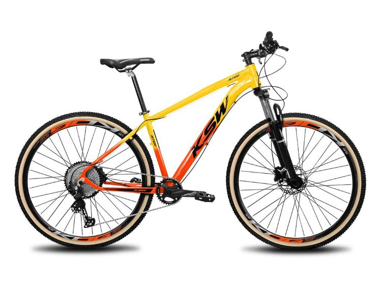 Imagem de Bike Aro 29 MTB KSW XLT100 12 Velocidades Freios Hidráulicos