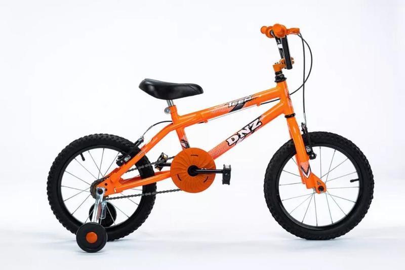 Bicicleta Dnz Bmx Cross Aro 20 Rígida 1 Marcha - Laranja