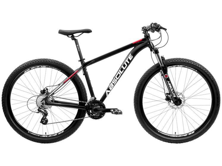 Imagem de Bike MTB 29 Absolute Nero 4 27V Freio Hidrau k7 Trava Promo