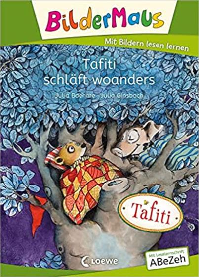 Imagem de Bildermaus - Tafiti schläft woanders: Mit Bildern lesen lernen - Ideal für die Vorschule - EDITORA LOEWE