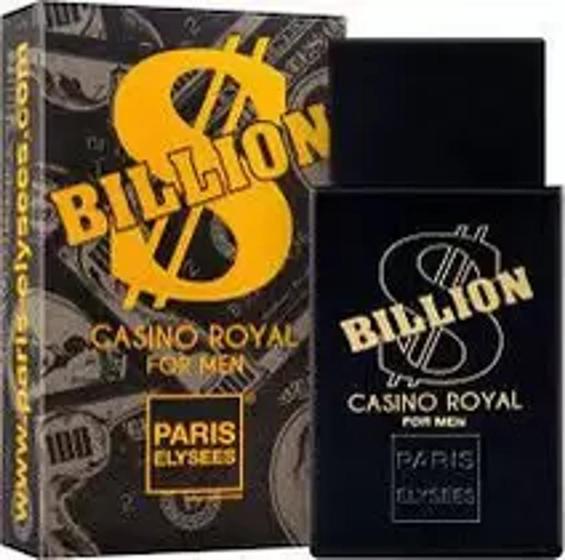 Billion Casino Royal De Paris Elysees Eau De Toilette Masculino 100 ml Menor preço em Billion Casino Royal De Paris Elysees Eau De Toilette Masculino 100 ml