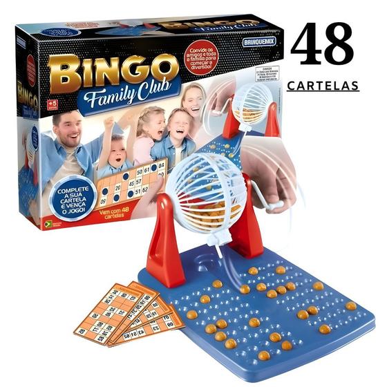 Imagem de Bingo 48 Cartela Com Globo Giratorio Brinquedo Infantil