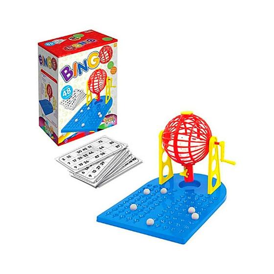 Imagem de Bingo 48 Cartelas Com Globo Giratorio Brinquedo Infantil