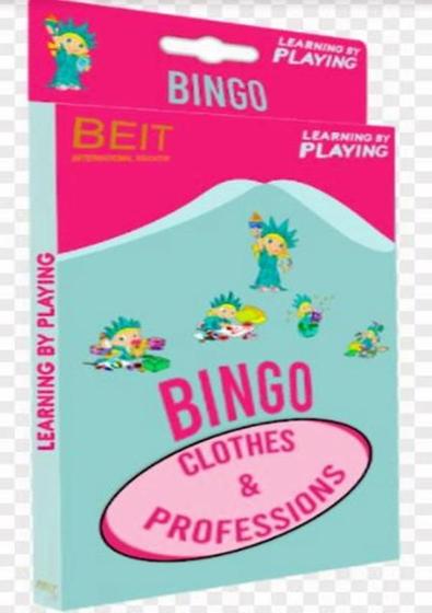 Imagem de Bingo - Clothes  Professions - BEIT EDUCATION 