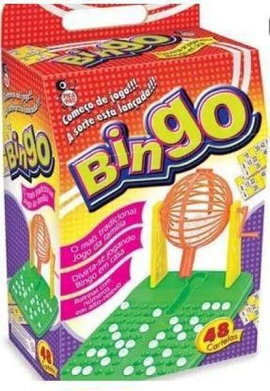 Imagem de Bingo De Brinquedo 48 Cartela C/ Globo Giratório 