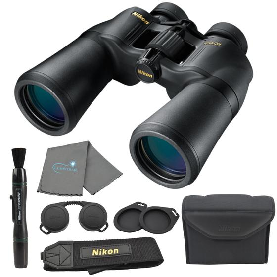 Imagem de Binóculos Nikon Aculon A211 10-22x50 (8252) com acessórios