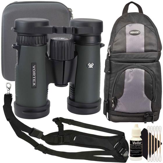 Imagem de Binóculos Vortex Diamondback HD 10x32 DB-213 com Acessório K