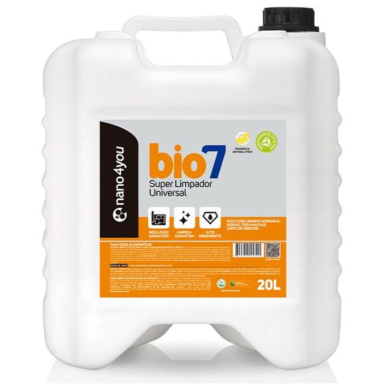 Imagem de Bio 7 soluções - limpador multiuso 20 litros - performance eco