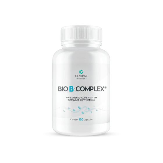 Imagem de Bio B-Complex  Vitaminas do Complexo B  120 Cápsulas  Central Nutrition