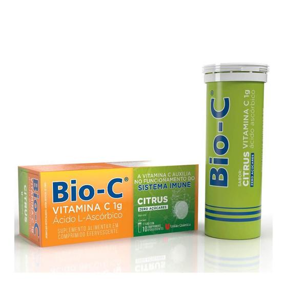 Imagem de Bio - c sabor citrus com 10 comprimidos