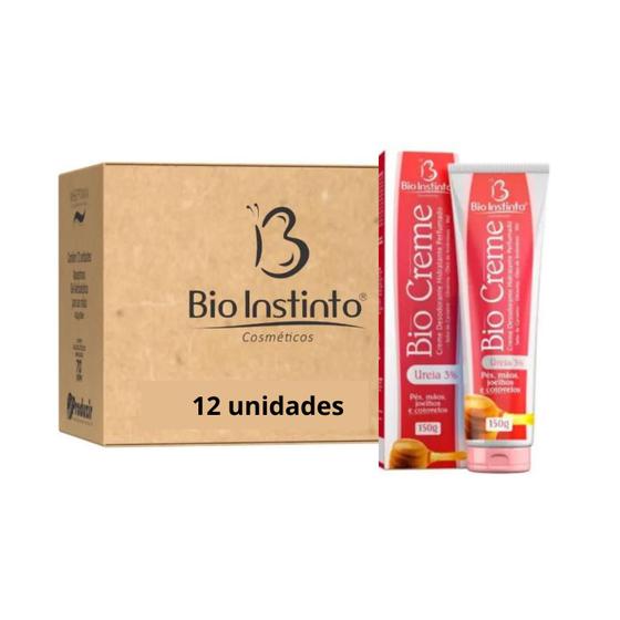 Imagem de Bio Creme Hidratante Uréia 3% Bio Instinto 150g - 12 uni