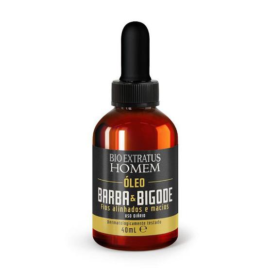 Imagem de Bio Extratus Homem Cabelo e Barba - Óleo Barba e Bigode 40ml