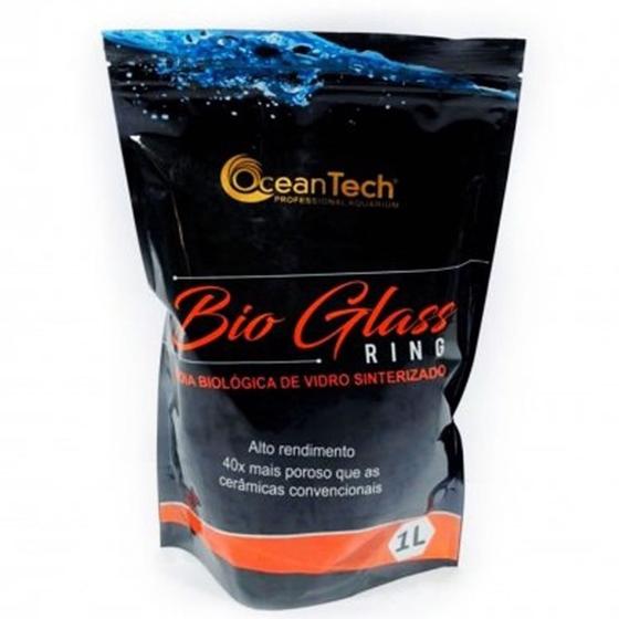 Imagem de Bio glass 15mm 1000ml ocean tech - midia filtrante vidro sinterizado