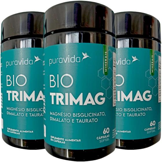 Imagem de Bio Trimag 3 X 60 Cápsulas Puravida