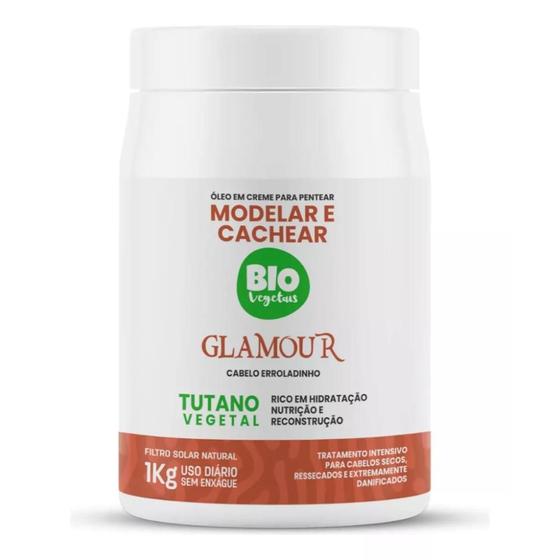 Imagem de Bio vegetais  glamour óleo em creme tutano 1kg