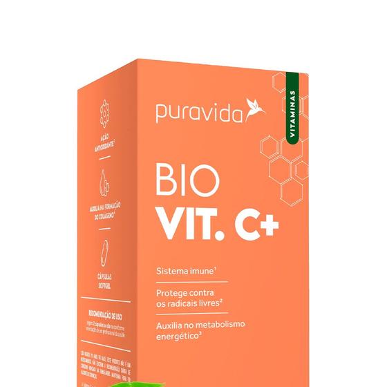 Imagem de Bio Vit C+ (60 Cápsulas) Puravida