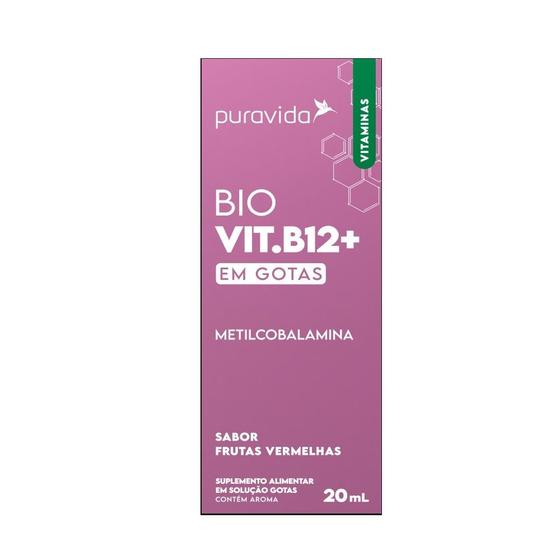 Imagem de Bio Vitamina B12+ 20mL - Puravida