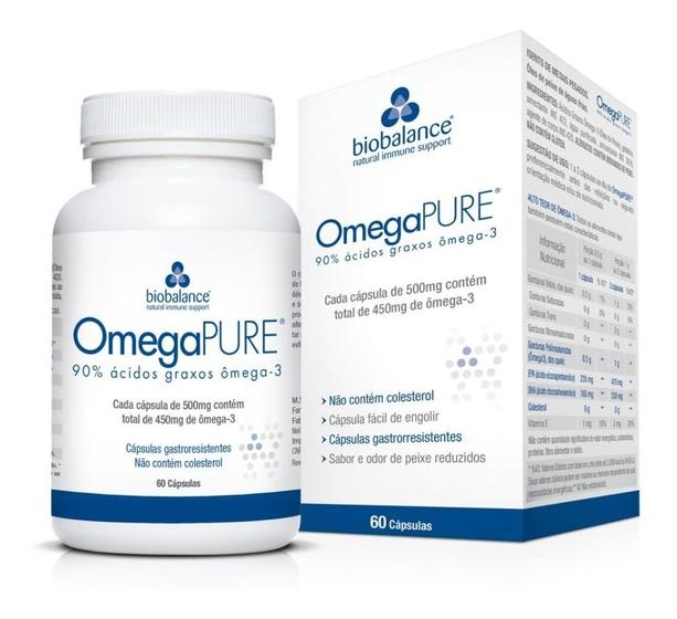 Biobalance Omegapure 60 Cápsulas - Omega Pure - Ômega 3 / Óleo de Peixe ...