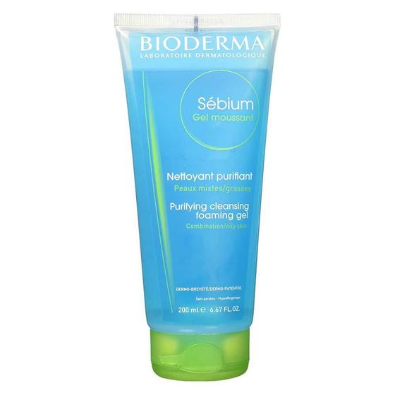 Imagem de Bioderma Sébium Gel Moussant Limpeza Facial Bisnaga 200 Ml