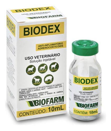 Imagem de Biodex Injetável Anti-Inflamatório Cães e Gatos 10 ml - Biofarm