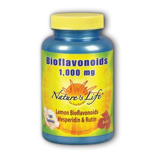 Imagem de Bioflavonóides de limão 100 comprimidos da Nature's Life (pacote com 2)