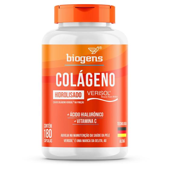 Imagem de Biogens colageno verisol acido hialuronico 180 caps 