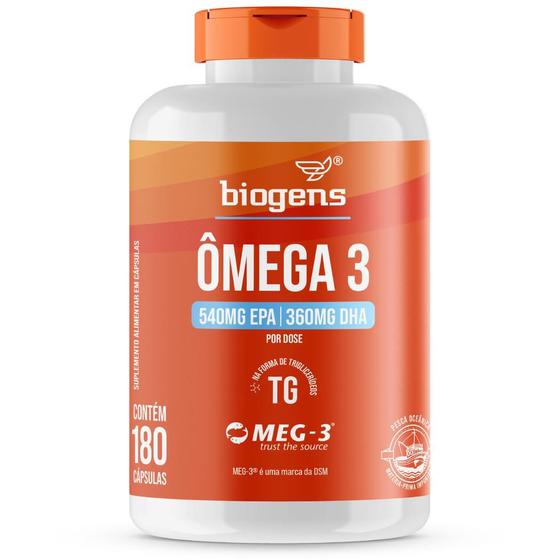 Imagem de Biogens ômega 3 tg meg 3 - 180 caps