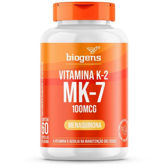 Imagem de Biogens vitamina k2 mk7 60 caps 